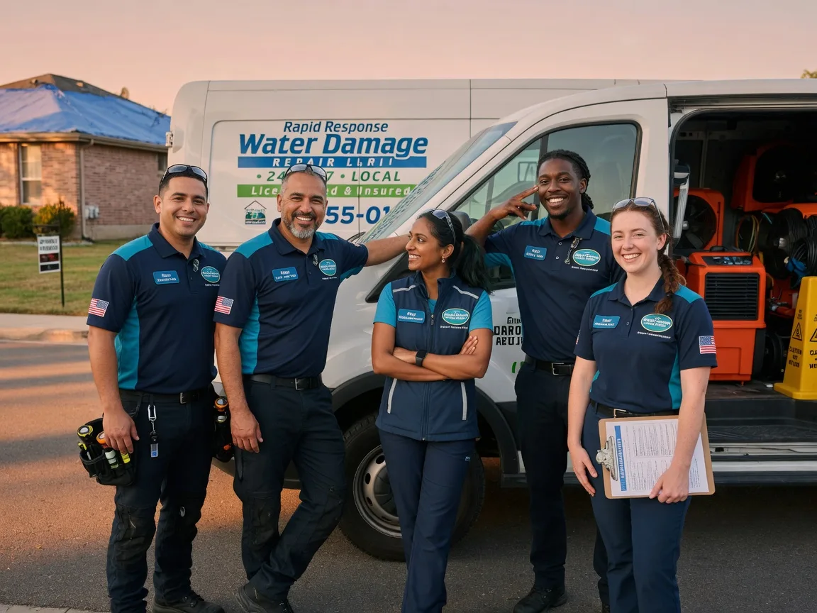 Water Damage Restoration company in Denison, TX