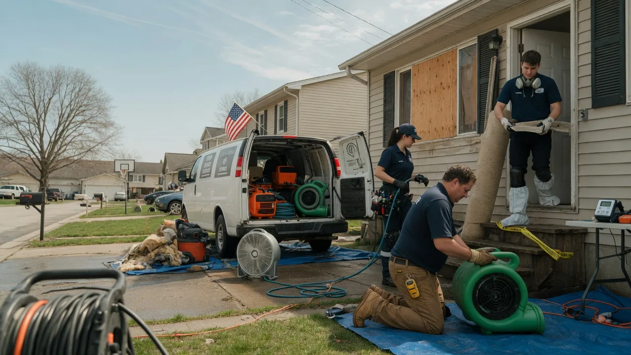 Water Damage Restoration in Denison, TX near me